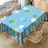 Alvinlite Rectangular Tablecloth, Tablecloth for Dining Room, Kitchen, Table Protector,
