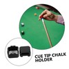 WHAMVOX Aluminum Chalk Holder Portable Tip Chalk Carrier Case for