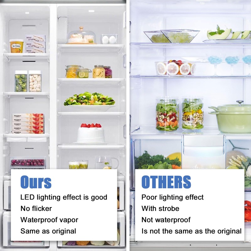 New Upgraded WR55X11132 WR55X25754 GE Refrigerator LED Light Bulb Replace