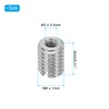 PATIKIL 316 Stainless Steel Thread Adapters Sleeve Reducing Nut, 10