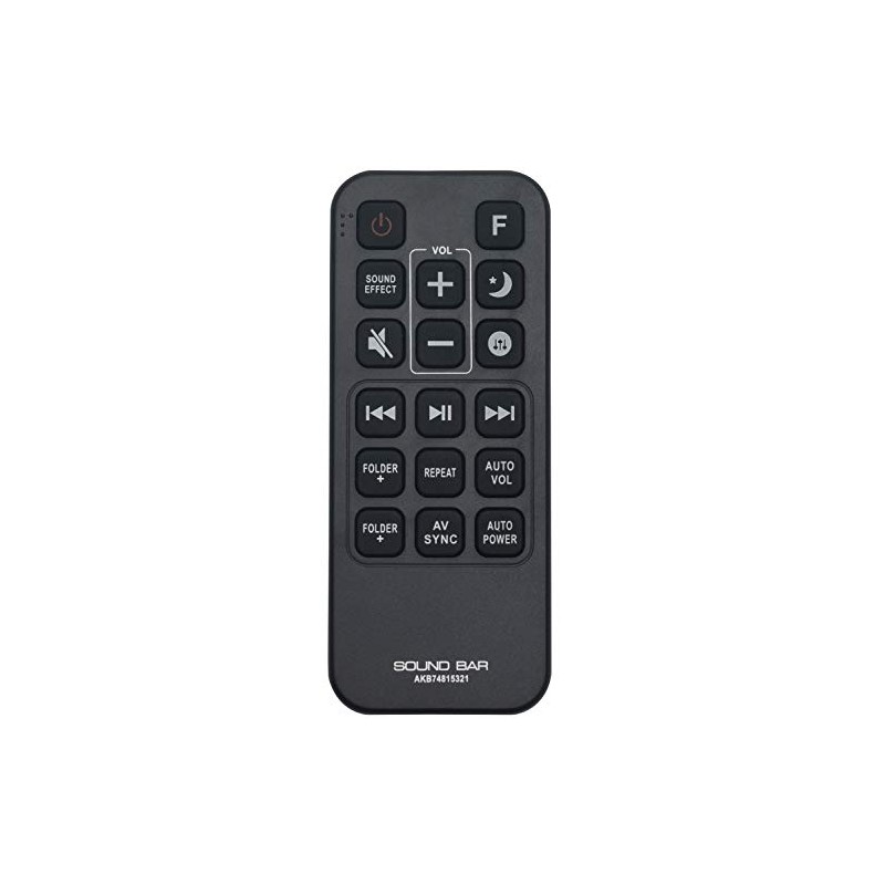 ALLIMITY AKB74815321 Remote Control Replacement for LG Soundbar SH5 SH5B