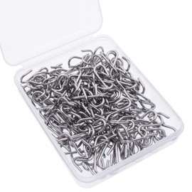 Waycreat 150pcs Stainless Steel 1 Inch S Hooks Connectors S-shaped Hook