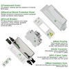 CNLONQ Solar Panel Disconnect Switch 20A 1000V DC PV Circuit