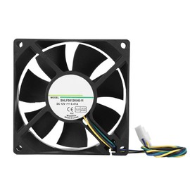 Tangxi Refrigerador de CPU para AMD/, Ventilador de enfriamiento de CPU de 80 mm, DC12V 4000RPM 38.55CFM 4Pin PWM Radiador de CPU para PC, refrigeradores de CPU, de