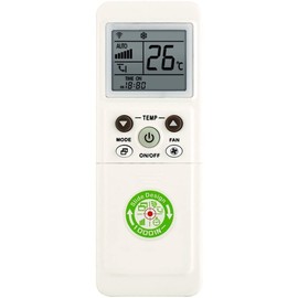Telecomando Universale per Climatizzatore Condizionatore 1000 in 1 universale LCD A/C con slitta copritasti