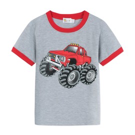 Little Hand Boys Pajamas Monster Truck Pjs Sets Race Car Jammies 100% Cotton Kids Pjs Sleepwear 2t