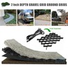 MIWOOYY 2" Thick Gravel Ground Grid 9ft x 17ft -