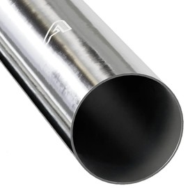 External Diameter 38mm x Internal Diameter 34.8mm Aluminium Round Tube Polished 1 Metre