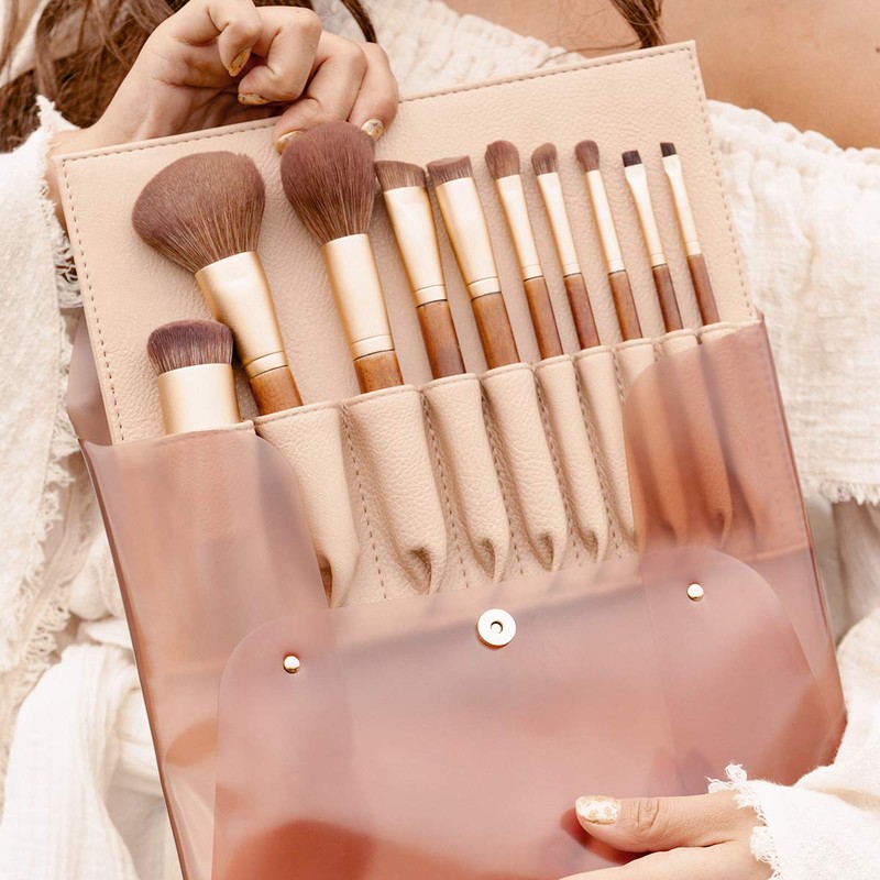 SIXPLUS Melody Series Makeup Brush, Set of 10