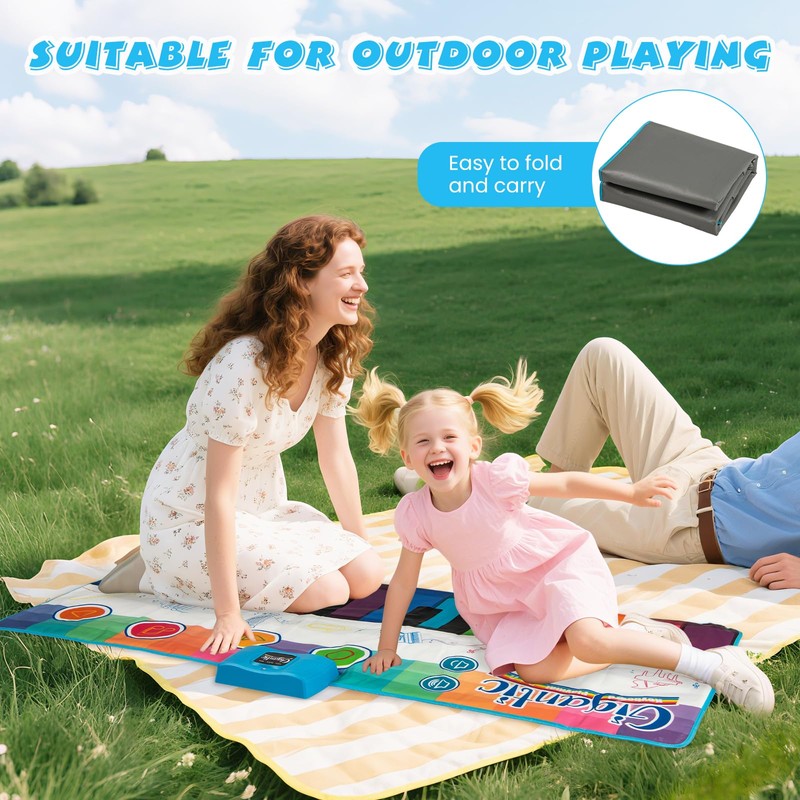 Costzon Floor Piano Mat for Kids & Toddlers, 6ft. Giant