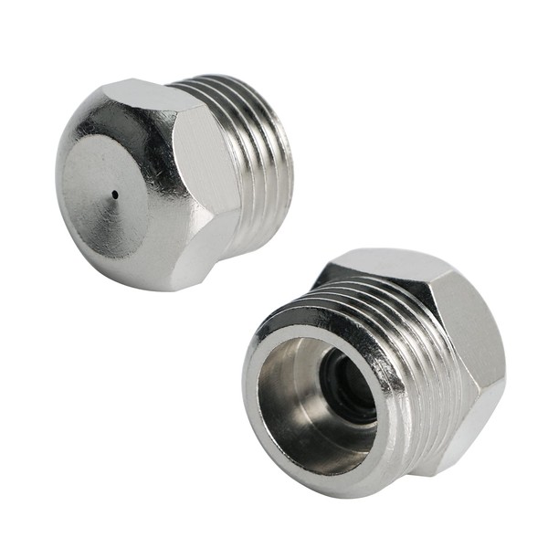 Aopin Boquillas de nebulización para jardín, latón, 0.7mm / 0.028",