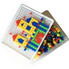 Itian 420 Stück Construction Spielzeug Puzzle Toy Box mit Kunststoff-Bricks