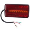 SAMETRUCK LED Rear Light Neon Dynamic Indicator Tail Light 12