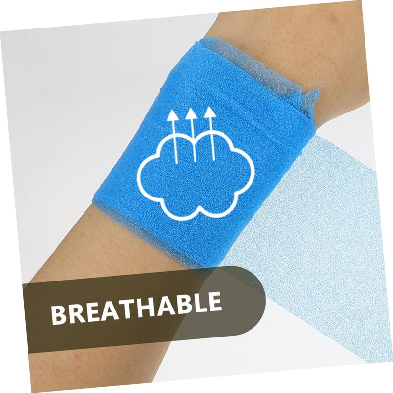 KOMBIUDA Elastic Sports Wrist Wraps Shock Absorbing Film Portable Bandage