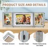 3 Hinged Picture Frame, 5" x 7" & 4" x