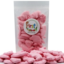 Unbranded RASPBERRY GIANT PIGS GUMMY - 5 LB