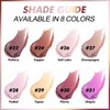 FOCALLURE Ultra Chic Metallic Lipstick,Rich Vitamin E Lip Crayon,Lightweight Shinning