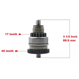 H&H bros Starter Drive Bendix for Polaris Magnum 500 4x4 1999 2000 2001 2002 2003 Bendix