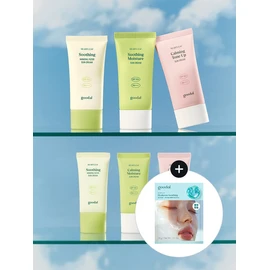 Goodal [Choose sunscreen + mini] Soothing sun-boosting moisturizing tone-up + 3 types of mini sun [Giveaway] 1 hyaluron mask / [선크림+미니 골라담기] 진정선/무기자차/수분톤업+미니 선 3종 [증정] 히알루론 마스크 1매