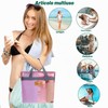 KALIONE Borsa portaoggetti da doccia in rete, portatile, da palestra,