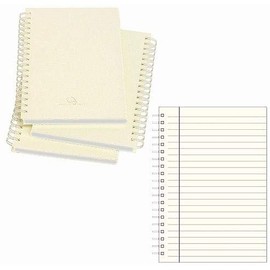Genuine Medium Wire-O-Notebook Silver Edge Refills for 7in Journals by Graphic Image Set of 3-5x7