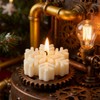 3D Snowflake Silicone Mold Christmas Candle Molds for Candle Making