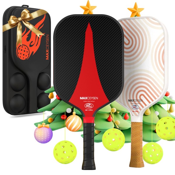 Pickleball Paddles Set of 2 T700 Carbon Fiber USAPA Approved