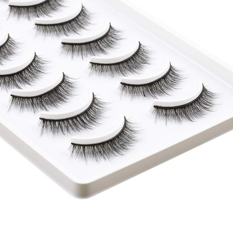 EMEDA 10 Styles False Eyelashes, Natural False Eyelashes, Set of