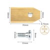 Melayous Replacement Mower Blades for All Husqvarna Mower/Gardena Robotic Lawnmowers