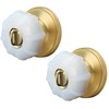 Enjoy Cover | 2 Pack Upgraded Ergonomic Design Door Knob
