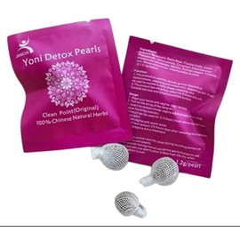 3pcs Yoni Pearls for Feminine Detox Pearls 3X Traditional Cotton Wrapped Cleansing Beads for Women (3 Pearl)