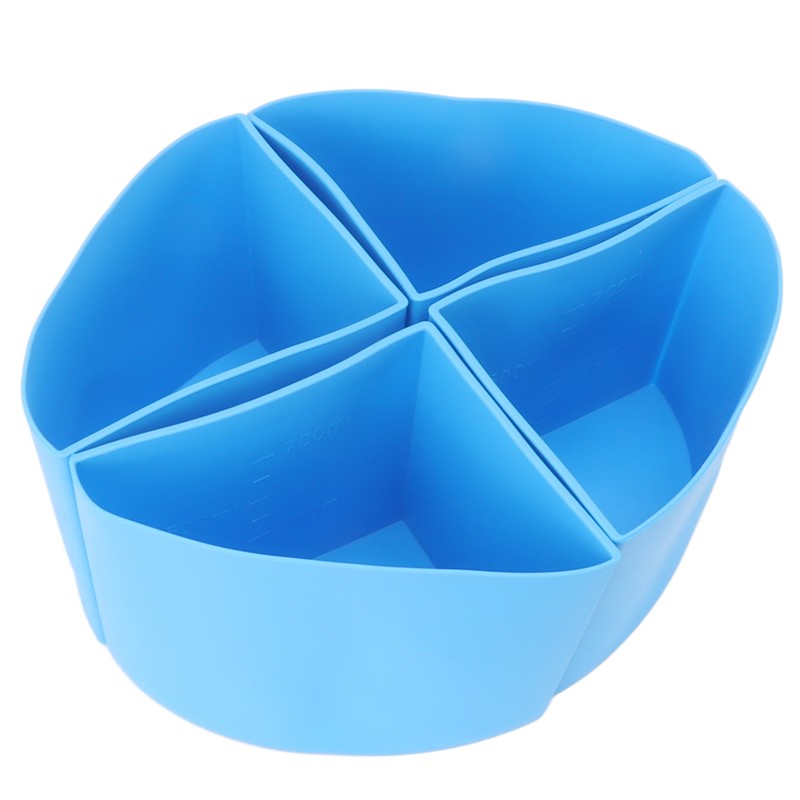 Slow Cooker Divider Liner 4 in 1 Silicone Reusable Leakproof