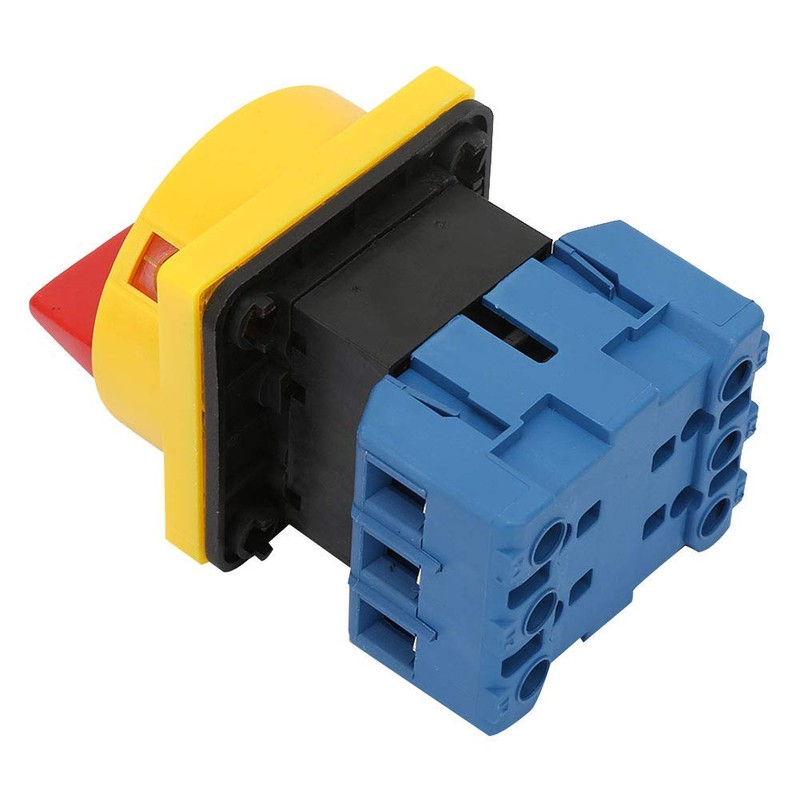 CENPEK Rotary Cam Selector Changeover Switch 63A 3-Pole 2-Position Universal