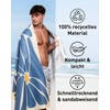 Fit-Flip XXL Beach Towel, Microfibre Bath Towel, Beach Towels, Lightweight