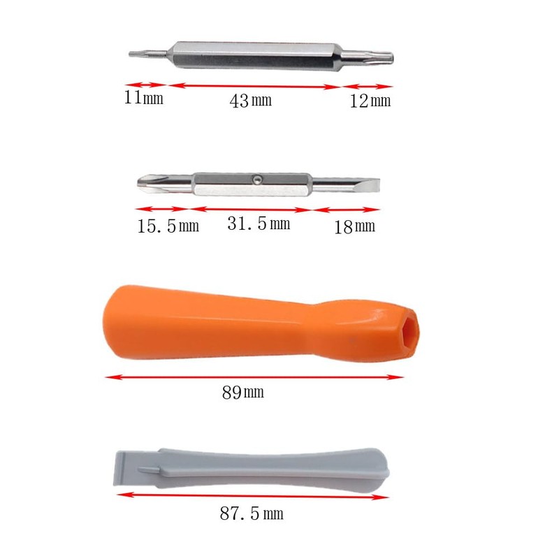 Changyeah Screwdriver Replacement Kit 4Pcs,Doorbell Disassembly Screwdriver, Ring Doorbell Screwdriver