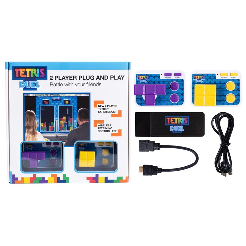 Fizz Creations Tetris Duel - 2 Player TV Games Console