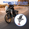 LYPPUL Motorcycle Number Plate Holder, Universal Number Plate Holder, Adjustable