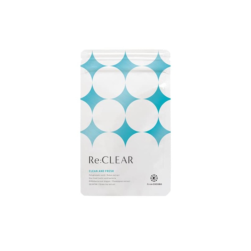 Re:CLEAR (リクリア) [ エチケットサプリ オーラルケア レモンミント味 舌苔 シャンピニオン デオアタック ]