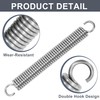 GUNGY Tension Springs with Hooks Stainless Steel Tension Spring Tension