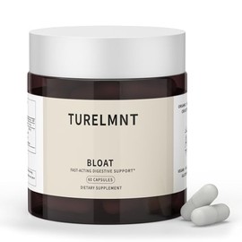 Komxsum Enzimas digestivas para aliviar la hinchazón de acción rápida, cápsulas naturales para aliviar la hinchazón, gases y la indigestión, 60 unidades