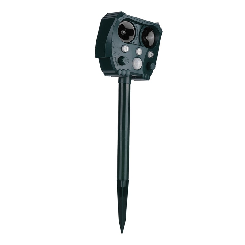 Ultrasonic Animal Repeller Solar Powered Mouse Repeller Expeller with 5