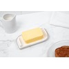 Mintrico Butter Dish with clear lid cover air tight dishwasher