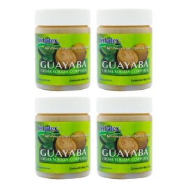 Pack 4 Pomadas De Guayaba Frasco De 40g C/u Mentol