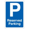 V Safety Reserved Parking - Blue Parking - Blue 210