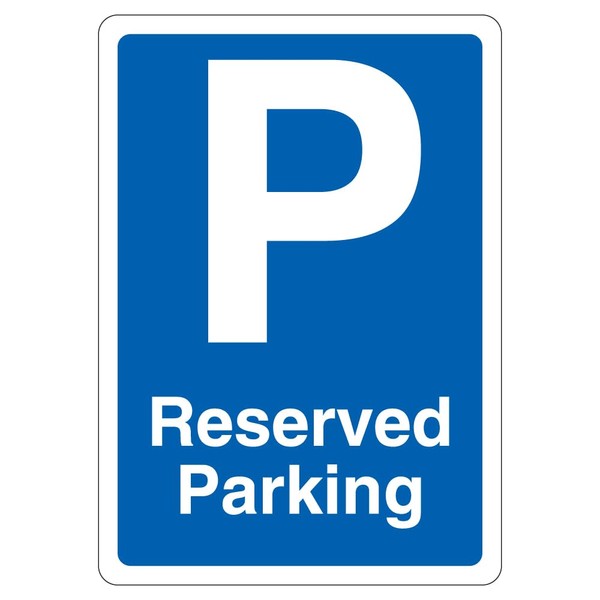 V Safety Reserved Parking - Blue Parking - Blue 210