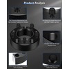 ECCPP 4PCS 5x150mm hubcentric Wheel Spacers 5 Lug 2 inch