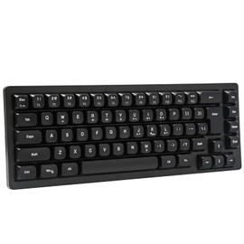 Wired RGB Gaming Membrance Keyboard. 65 Percent Mini Creamy LED Computer Keyboard .Small Ergonomic Clicky Teclado with ABS Backlit Unreplaceable Keycaps. for PC Laptop MAC Gamer. (Black)
