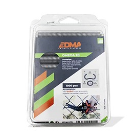 Omega 20 Fence Rings - Aluminum - 1000 Pieces