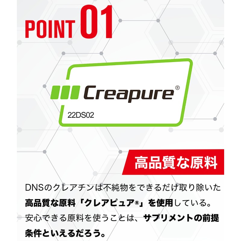 DNS クレアチン パウダー 200g 2個セット クレアピュア モノハイドレート 筋トレ トレーニング
