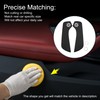 X AUTOHAUX Leather Car Door Anti Kick Pad Sticker for